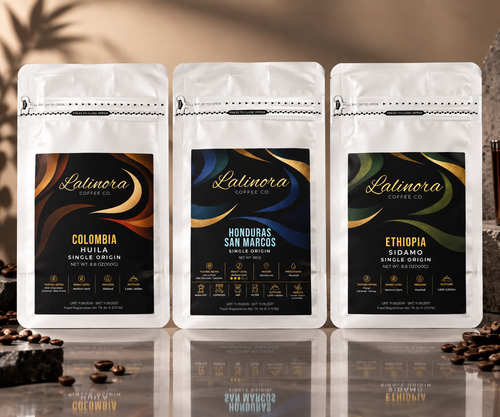 300G - 3'lü Deneme Seti Çekirdek Kahve Espresso & Filtre Colombia Ethopia Honduras Single Origin Nitelikli