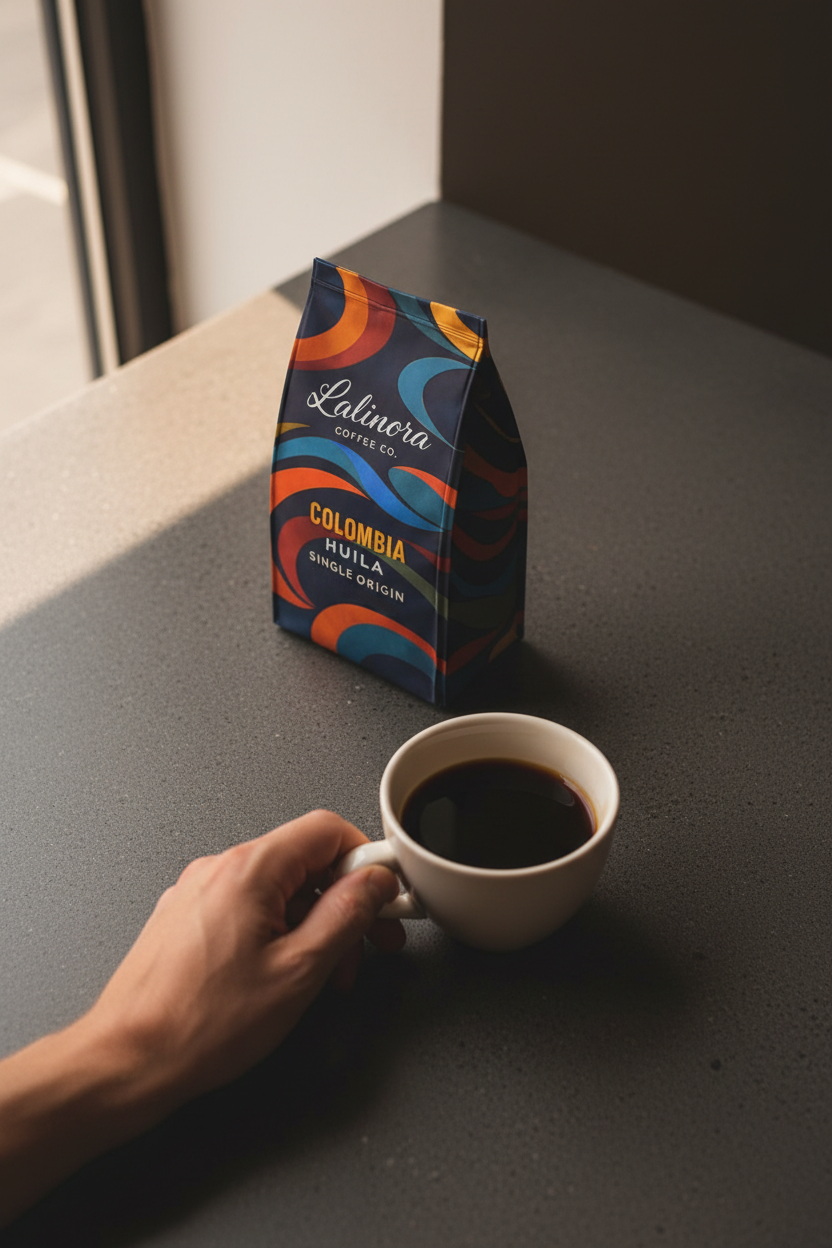 Colombia Huila - SCA 87 Puan %100 Arabica Single Origin Espresso Filtre Çekirdek Kahve 250G - Görsel 3