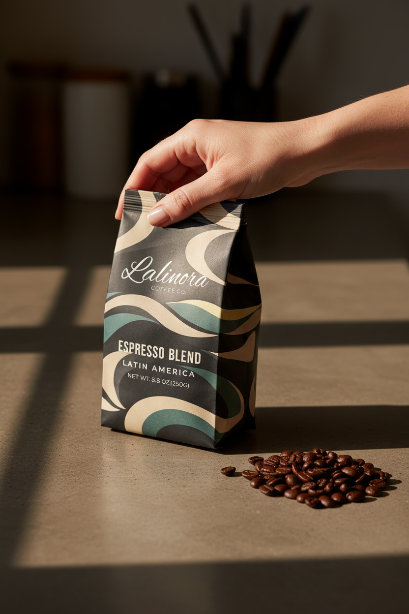 Espresso Blend – Latin America - SCA 87 Puan %100 Arabica Çekirdek Kahve 250 g - Görsel 6