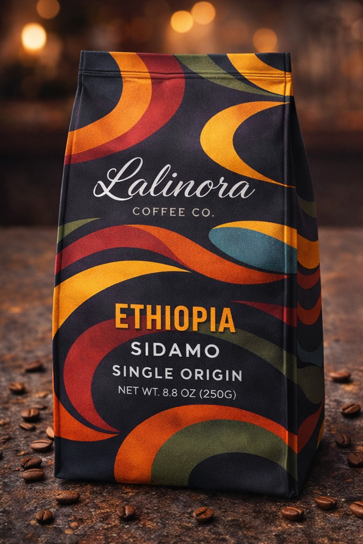 Ethiopia Sidamo - SCA 87 Puan %100 Arabica Single Origin Espresso Filtre Çekirdek Kahve – 250 g - Görsel 7